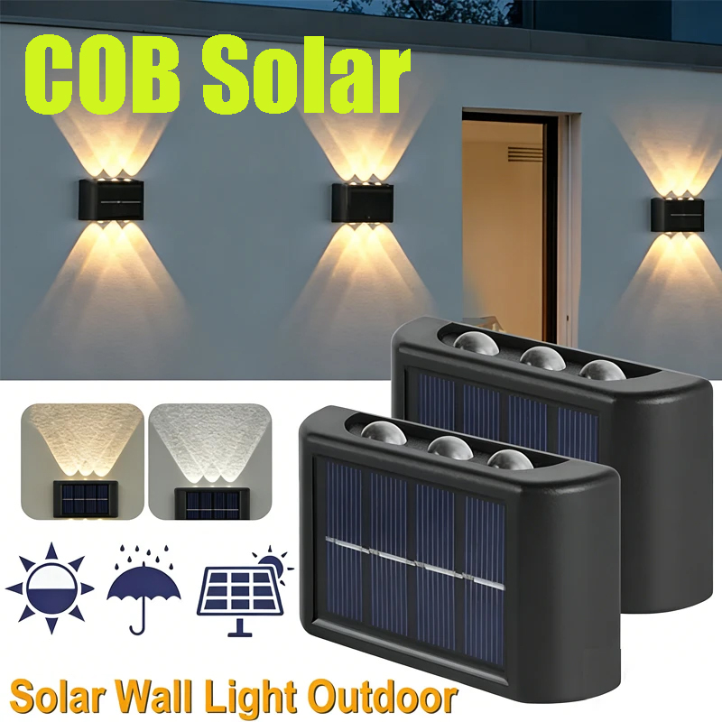 Lâmpada Solar COB para Parede, - Outdoor Lighting And Landscape avaliação e preço