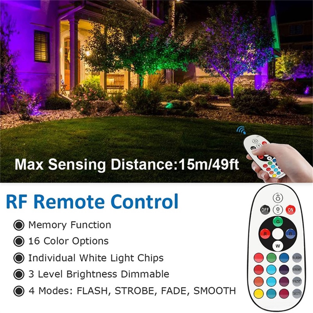 Iluminação de paisagem RGBW 10 - Outdoor Lighting And Landscape avaliação e preço