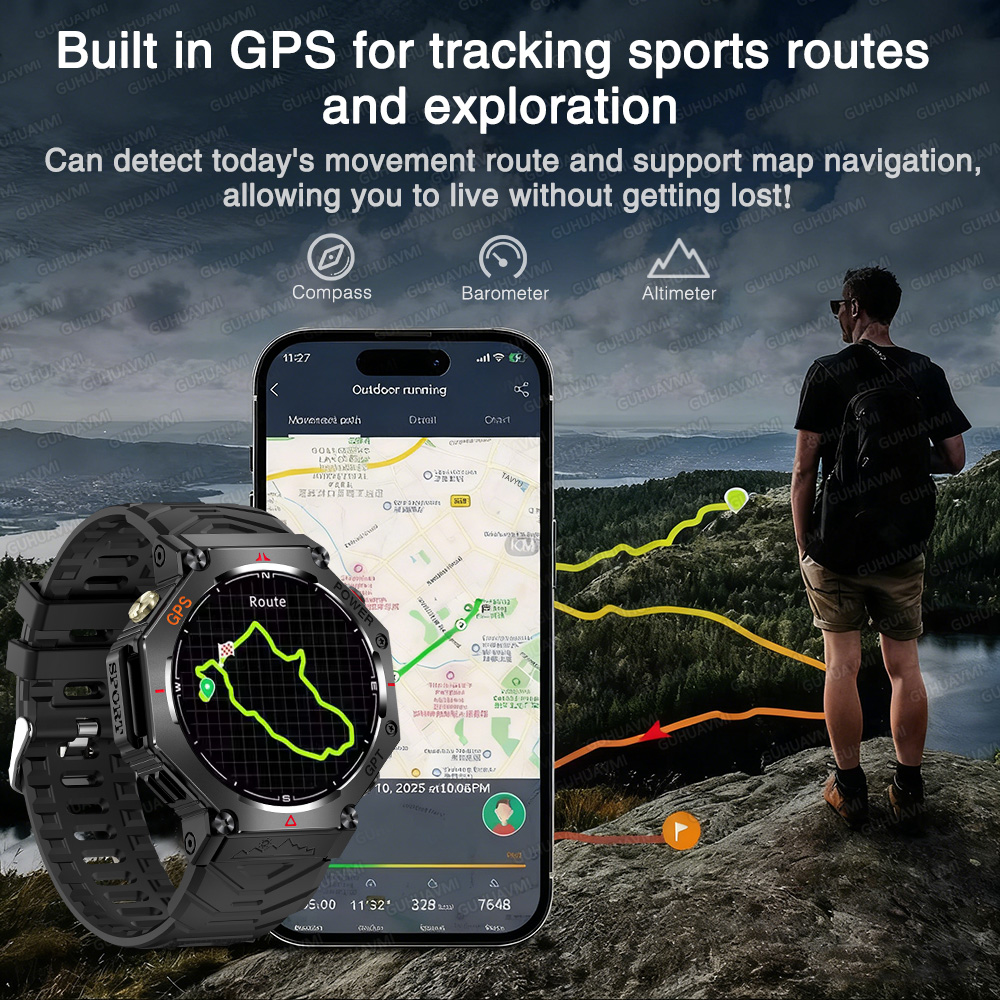2026 Novo Relógio Inteligente  - Outdoor Lighting Track avaliação e preço