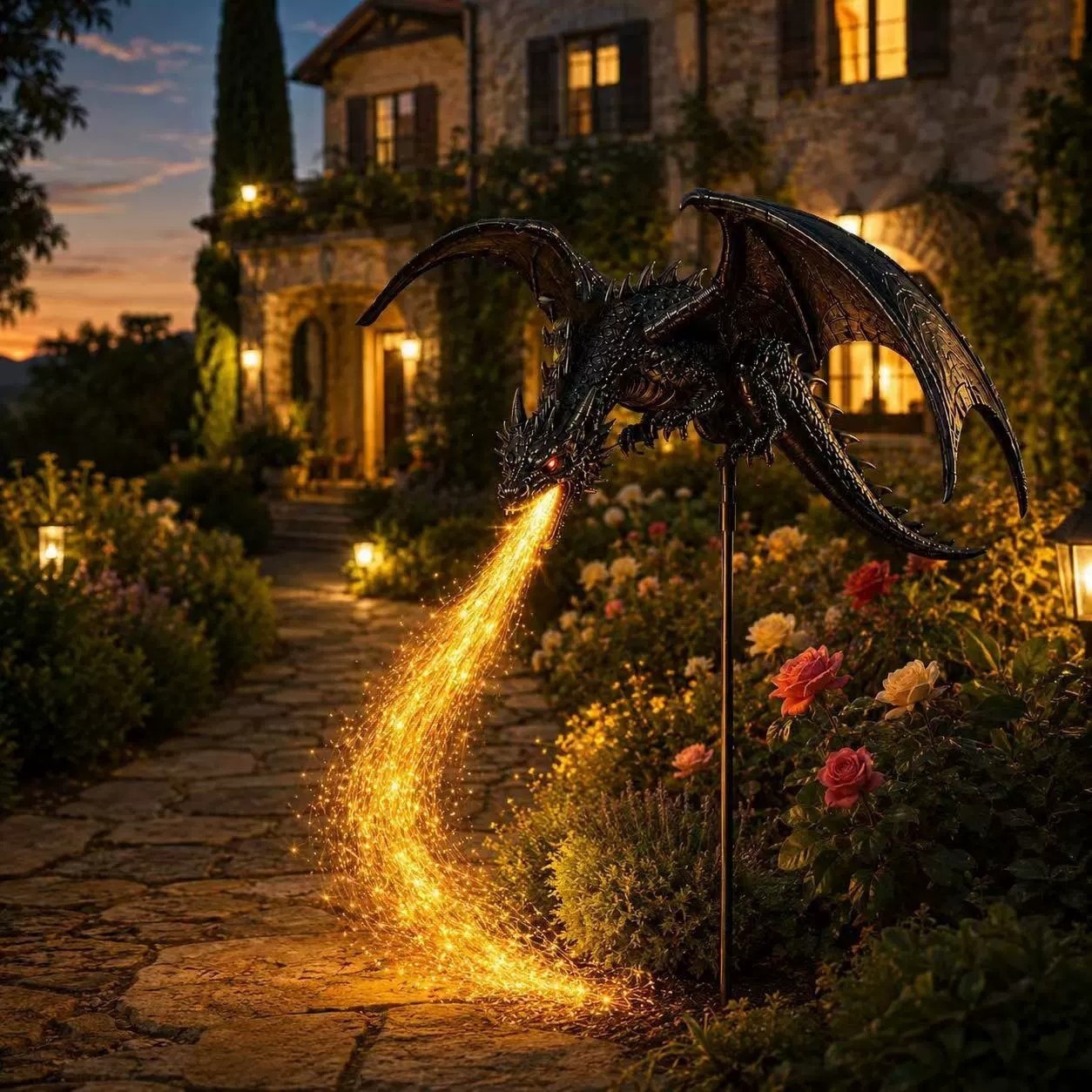 Luz de Jardim Solar Dragão de  - Outdoor Lighting Pathway avaliação e preço