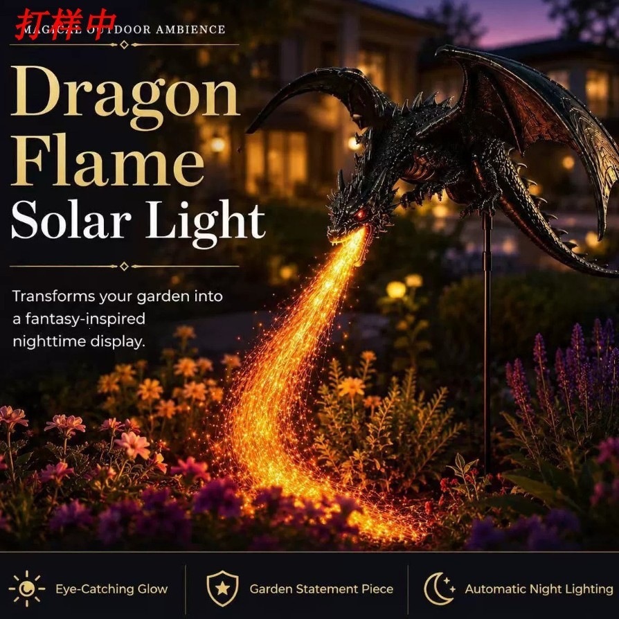 Luz de Jardim Solar Dragão de  - Outdoor Lighting Pathway avaliação e preço
