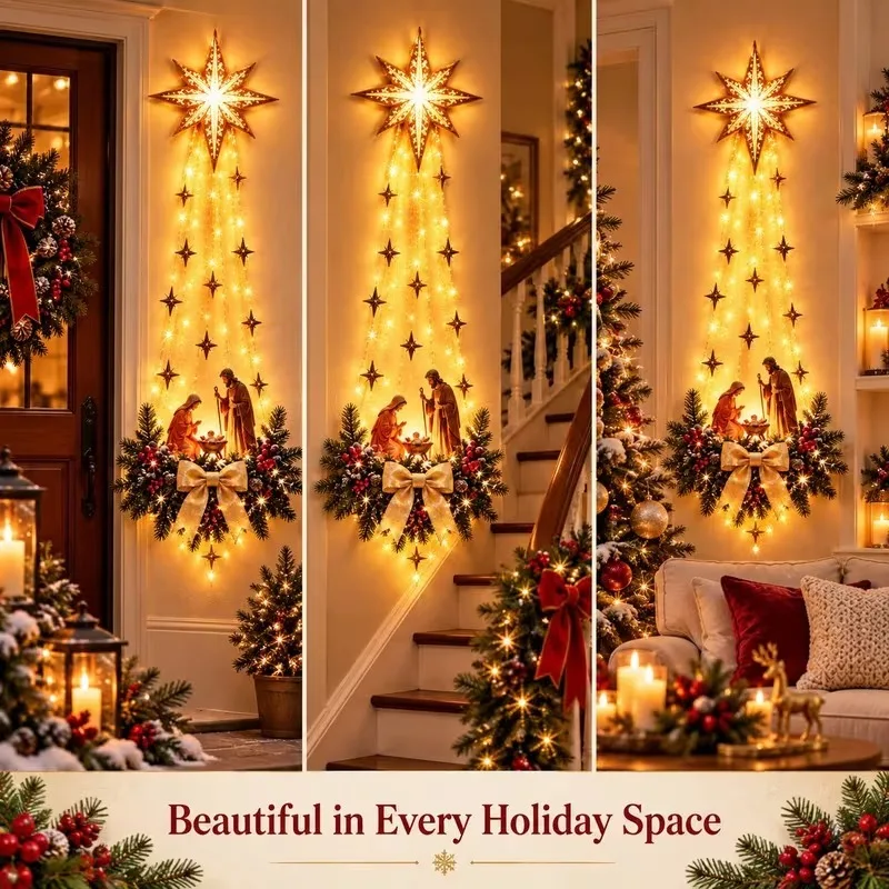 1-5PCS Enfeite de Natal Lumino - Outdoor Lighting Effects avaliação e preço